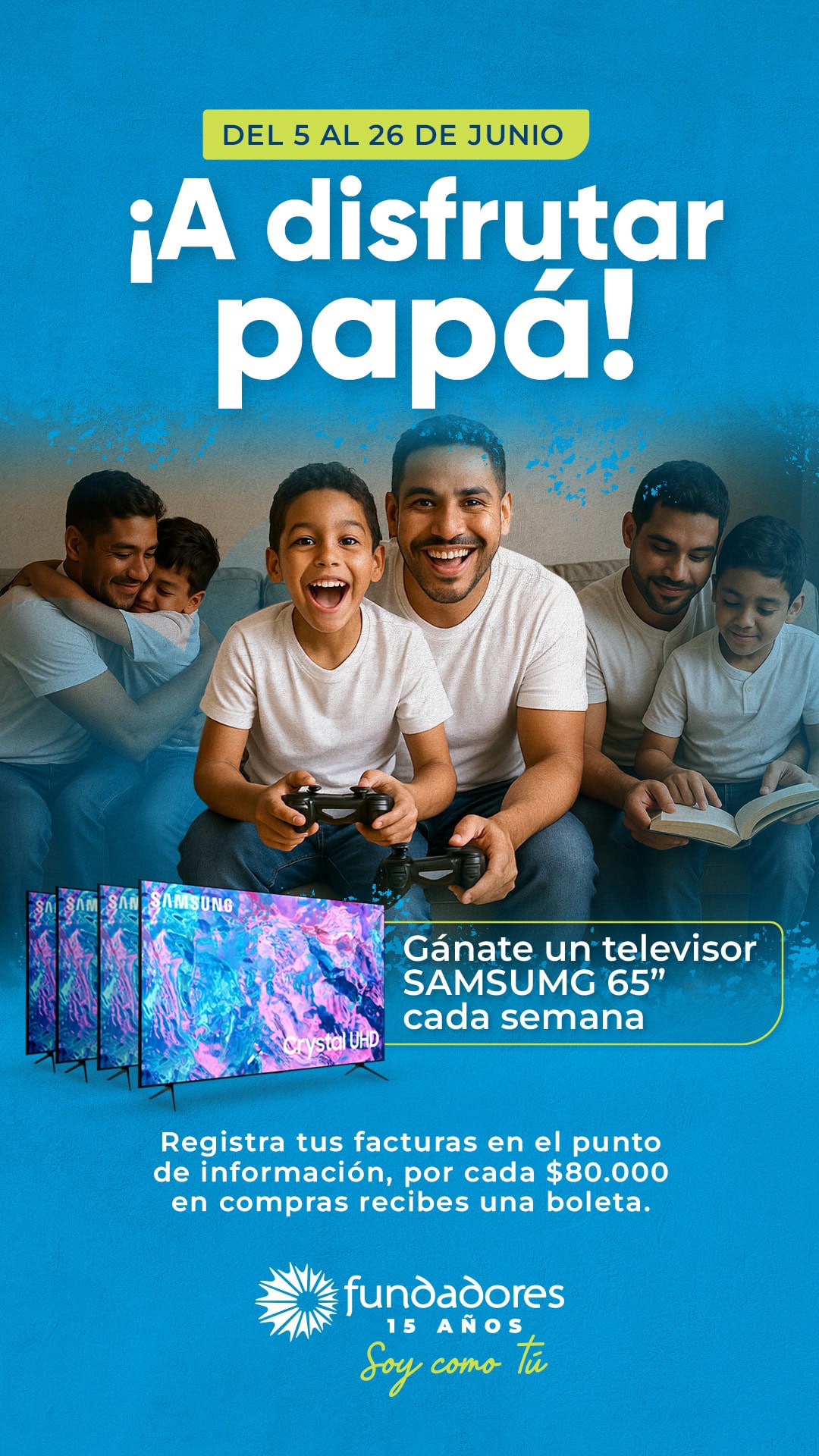Términos y Condiciones del sorteo ‘A disfrutar papá